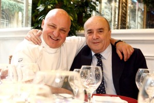 Aldo Zilli with San Carlo Bristol’s General Manager Tony DeDominicis