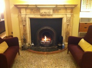 Magdalen Chapter - Fireplace