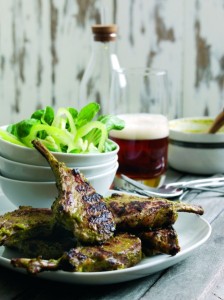 Coriander and ginger lamb chops - recipe courtesy of Gastro Alfresco