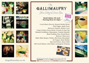 Gallimaufry Small Dishes Menu