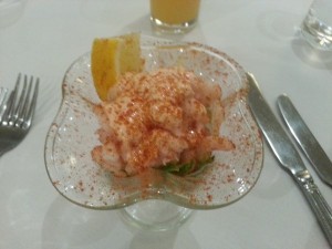 Fanny Cradock - Prawn Cocktail