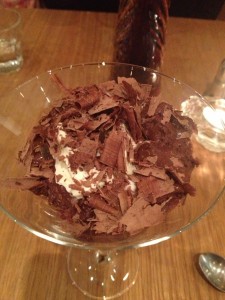 Wallfish Bistro - Chocolate Mousse