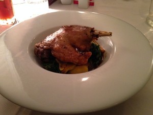 Confit duck