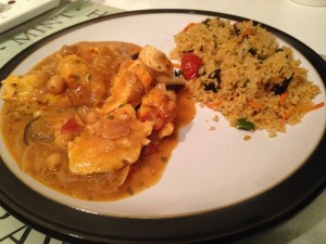 COOK - Moroccan chicken and couscous