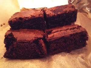 Cherry and Amaretto Brownies