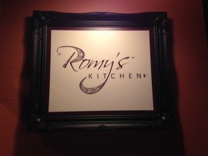 Romy's Kitchen - Sign