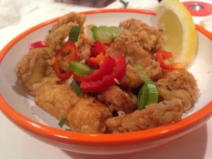 Yo! Sushi - Spicy Pepper Squid