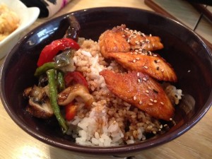 Yume Kitchen - salmon teriyaki