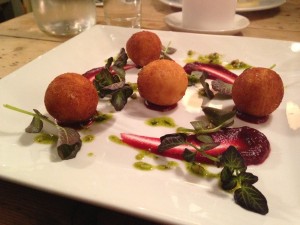 The Battleaxes - Blue Cheese Arancini