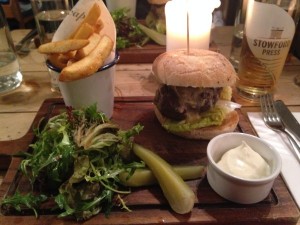 The Battleaxes - Beef Burger