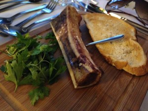 Swine Dining, Bank Tavern - Bone Marrow