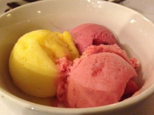 Swine Dining, Bank Tavern - Sorbets