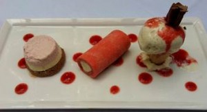 Trio of Iced Summer Puddings