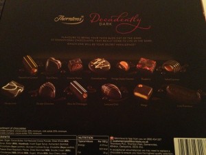 Thorntons Decadently Dark - Flavours