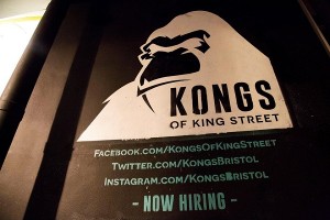 Image from the Kongs of King Street Facebook page (https://www.facebook.com/kongsbristol)