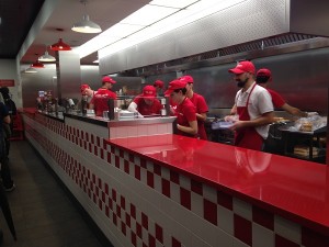 Five Guys Bristol - Kitchen