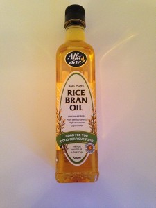 January 2015 Degustabox - Rice Bran Oil