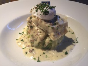 Loch Fyne - poached haddock