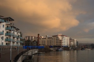Bristol_Harbourside_sunset