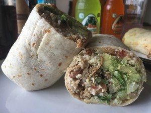 Mission Burrito via Deliveroo - Carnitas Burrito
