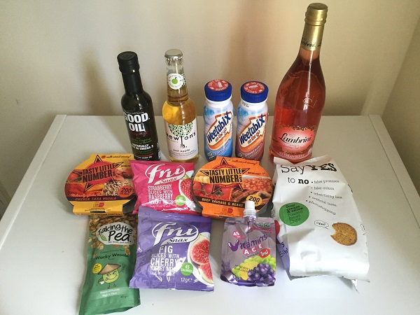 July 2015 Degustabox - All contents