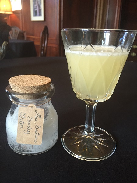Historical Dining Rooms Afternoon Tea - Lemon and Barley Syrup