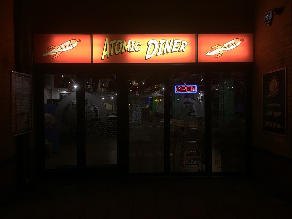Atomic Diner - Exterior