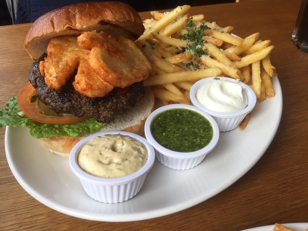 The Burger Joint North Street - Lamb and Halloumi