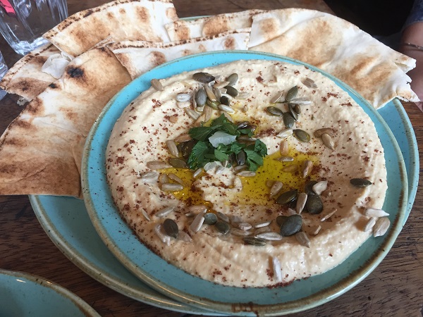 Calypso Kitchen - Hummus and Flatbreads