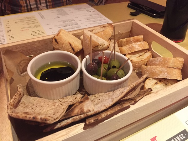 Grosvenor Casino Bristol - Bread and Olives