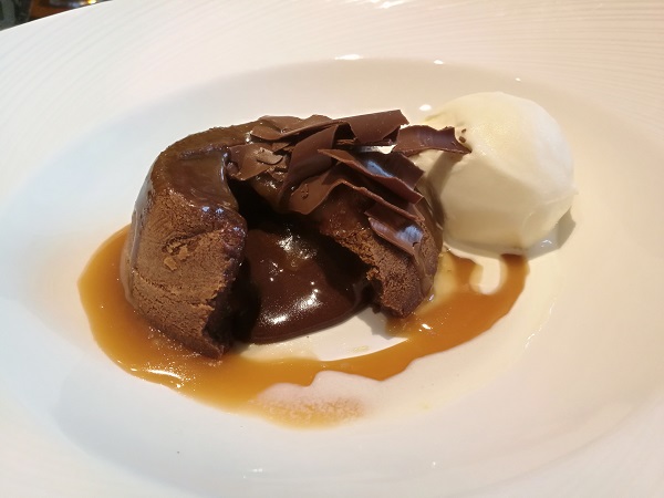 Symonds Restaurant - Chocolate Fondant Interior