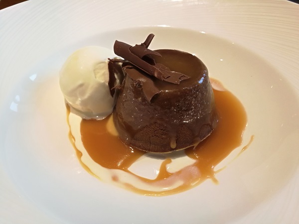 Symonds Restaurant - Chocolate Fondant