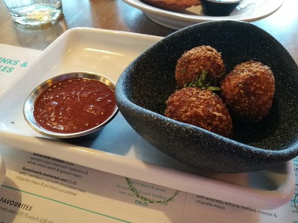 Wahaca Bristol - Duck Croquetas