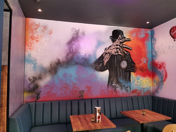 Hatter House Cafe - Mural