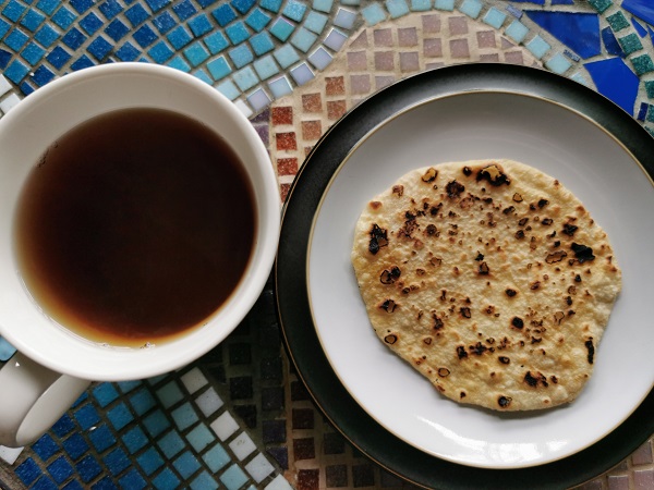 Ration Challenge Day 3 - Flatbread and Black Tea