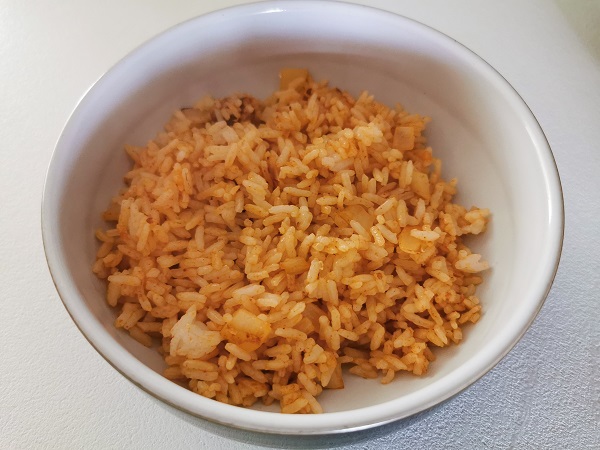 Ration Challenge Day 7 - Onion Fried Rice