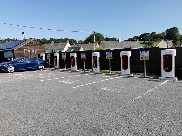 Arundell Arms Hotel - Tesla Superchargers