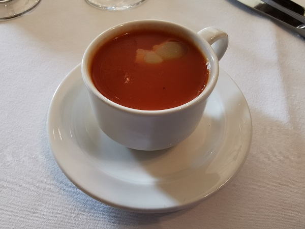 Arundell Arms Hotel - Tomato Turmeric Soup