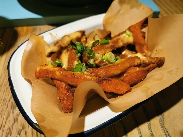 Turtle Bay Broad Quay - Cheesy Jerk Sweet Potato Fries