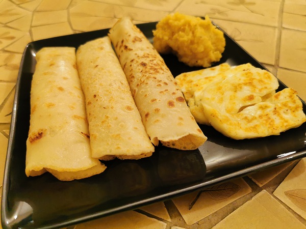 Ration Challenge 2020 - Crepes, Dal, Halloumi