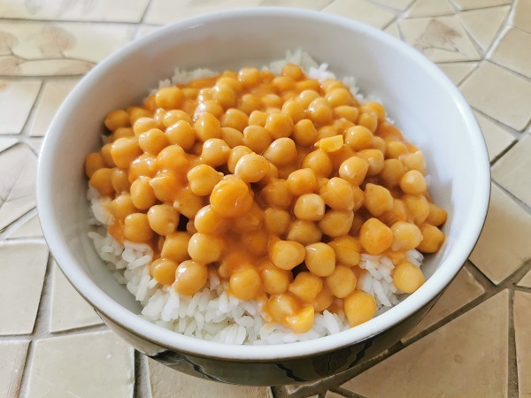 Ration Challenge UK - chickpea stew