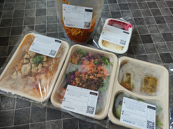 Love Yourself meal delivery - Packaged meals