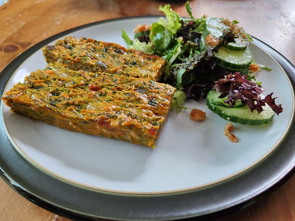 Love Yourself meal delivery - Plated tortilla