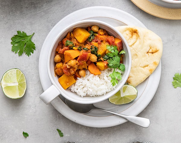 Moroccan pumpkin & chickpea stew - The Simple Veganista