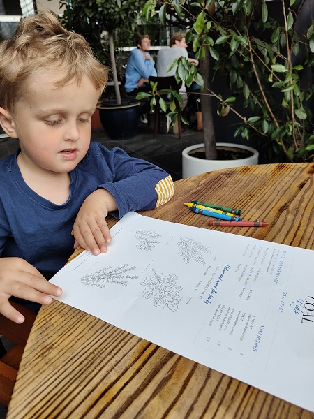 Coal Kitchen, Cabot Circus, Bristol - Kids Menu