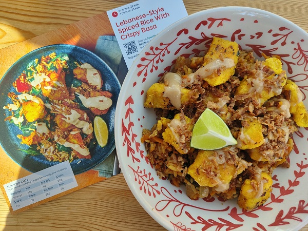 Gousto - Lebanese Rice and Basa - Cooked