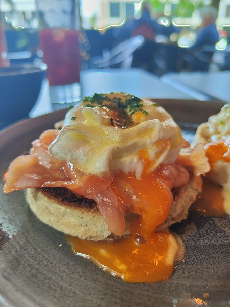 Shore Cafe Bar, Bristol Hotel - Eggs Royale 2