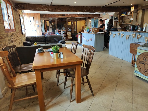 Water Mill Tearooms Ringstead - Counter and Seating
