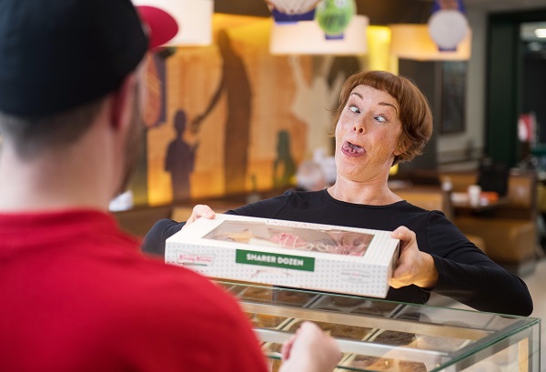 A spooky deal on Krispy Kreme dozens this week!