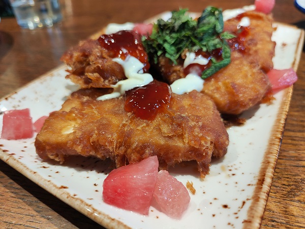 Bishops Tavern, Cheltenham Road - Battered Halloumi